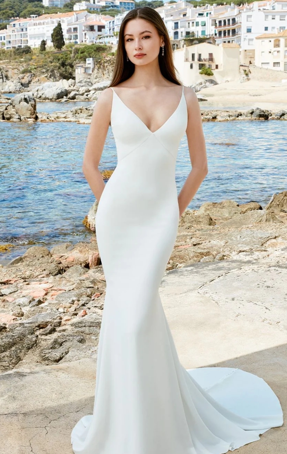 Ashlyn brudekjole med strop